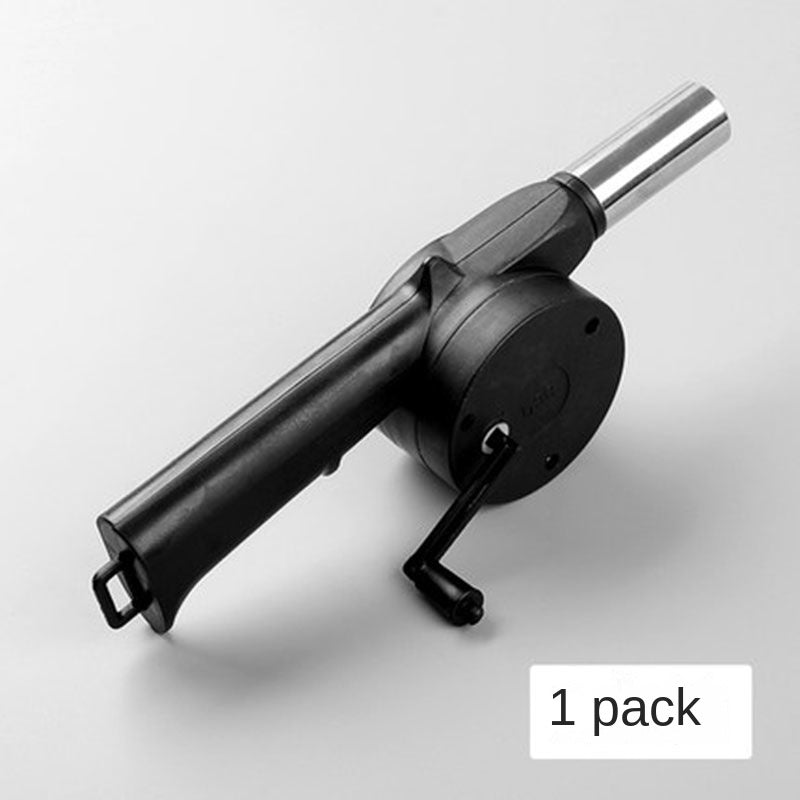 Portable Hand-Operated BBQ Blower