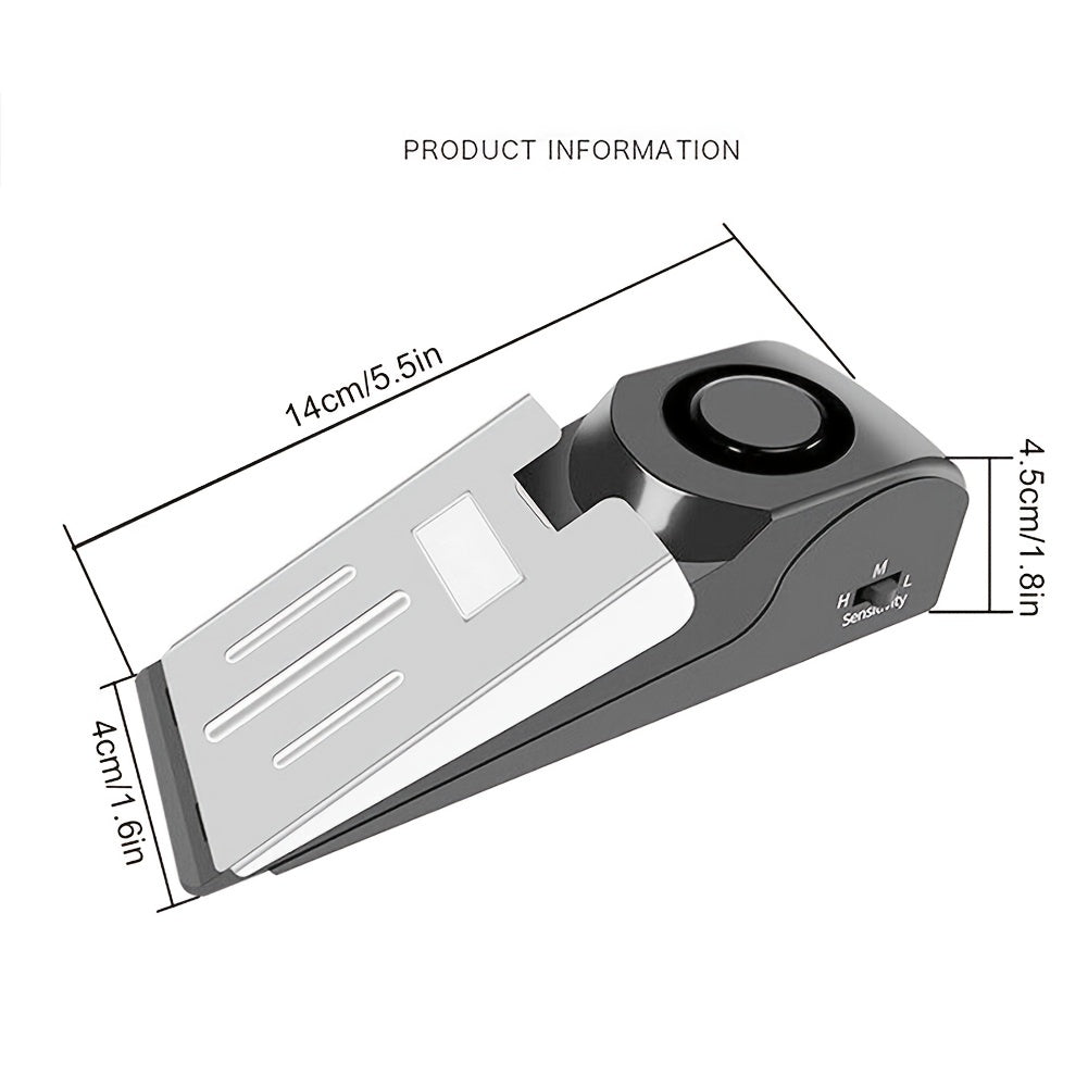 Portable Door Stop Alarm!