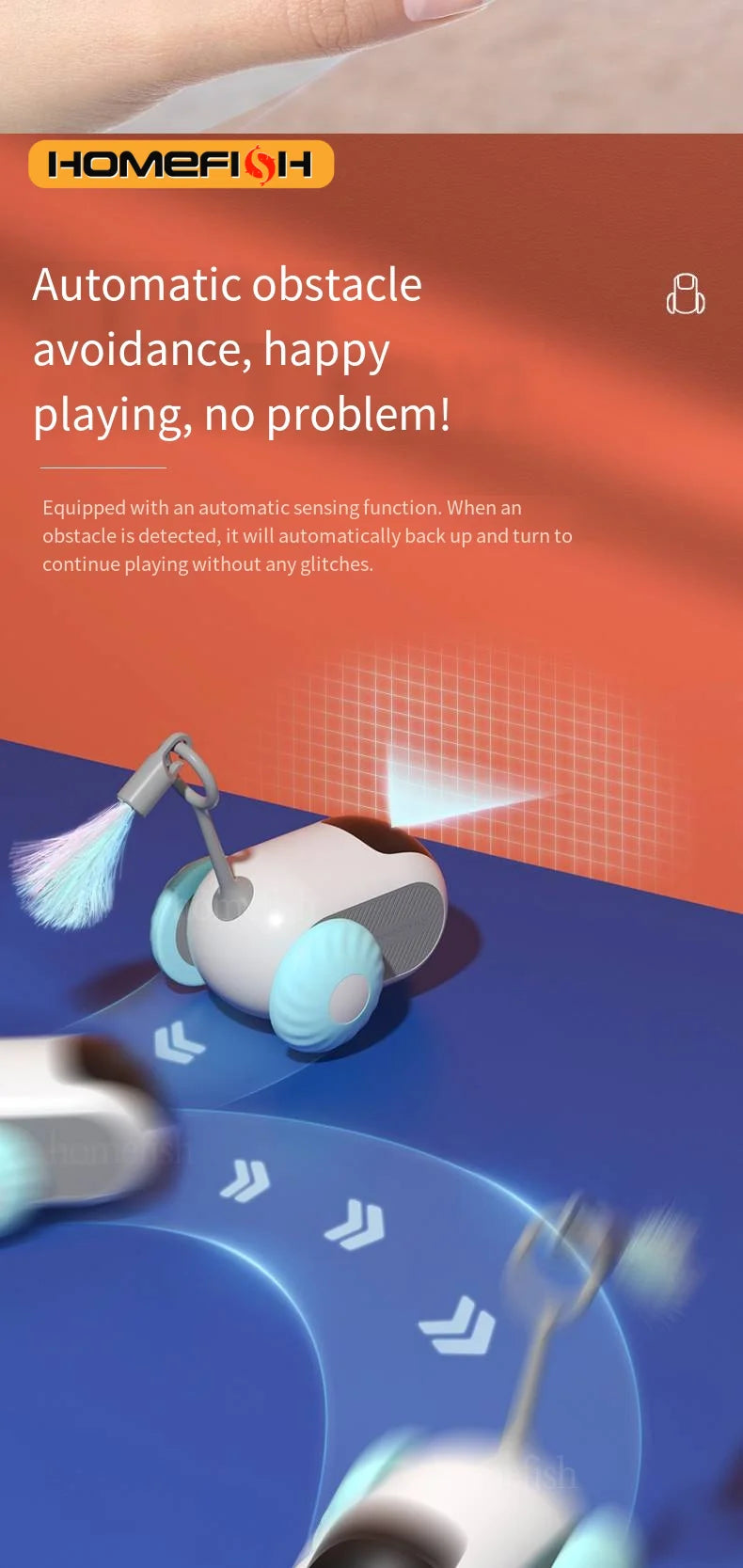 Interactive Pet Toy Car