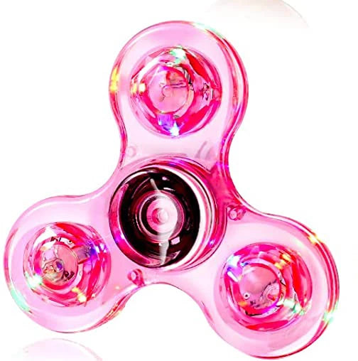 Crystal Luminous LED light Fidget Spinner